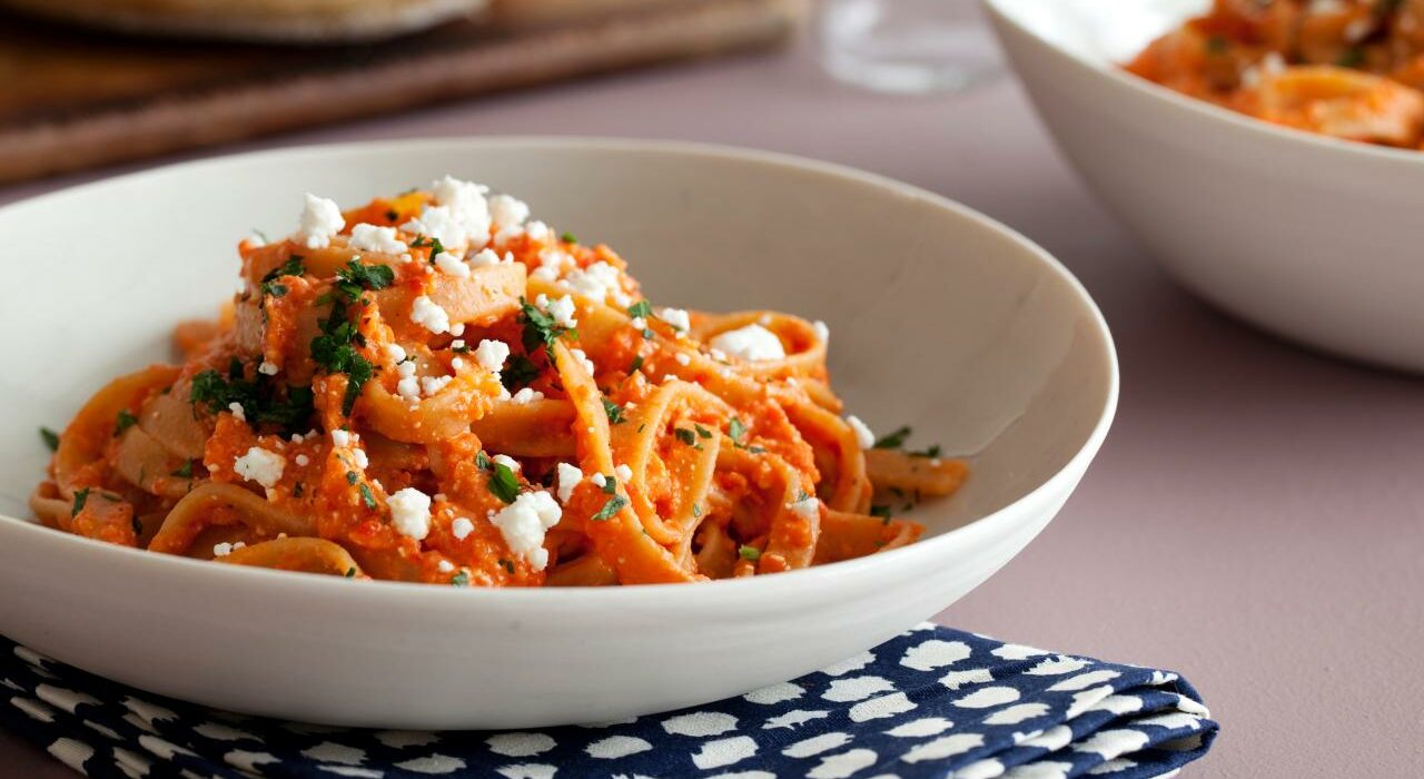 Creamy Red Pepper Pasta